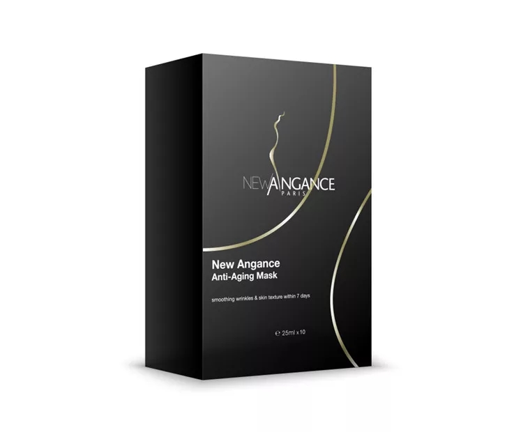 Authorised Spot France Black New Angance Mask Five Wins Peptide Fine bao10 Sheet Clothing