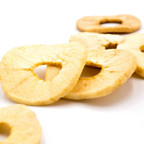 Оценка папы обезвоженного яблока Crispy Apple 25 г/сумка одна сумка = 3 яблока