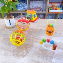 Genuine bread Bean Superman Baby Manhattan Handball Six-sided House Puzzle Early Teach Rocking Bell Cart Pendant Toy