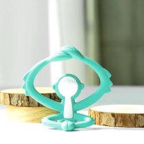 Mobelle Little Monkey Tooth Match Baby Patient Toys Soft Food Grade Grinding Baby