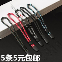 Cell-mounted rope short wristband hanging rope wrist liquid silicone chain anti-loss rope short-lived hand anti-fall finger ring rope