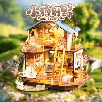 Rolife DIY Wooden Assembly Toy House Model Birthday Gift