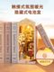 Rolife Sunset Alley Assembled Bookend Handmade DIY Miniature House 3D Sensory Puzzle Birthday Gift