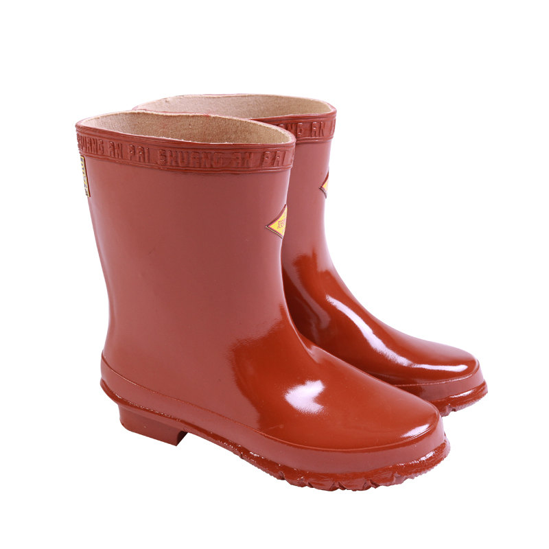 Diane 25KV High Pressure Insulation Boots Midcylinder Electrician Rain Boots Electrician Rubber Shoes Lao Shoes Summer Deodoro