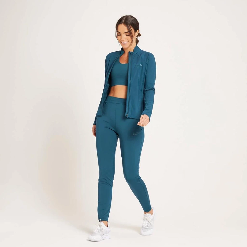 Lake Blue High-Waisted Drawstring Jogger Pants for Women, Side Embroidered High-Elastic Slim-Fit Tight-Fitting Pants Lake Blue High-Waisted Drawstring Jogger Pants for Women, Side Embroidered High-Elastic Slim-Fit Tight-Fitting Pants