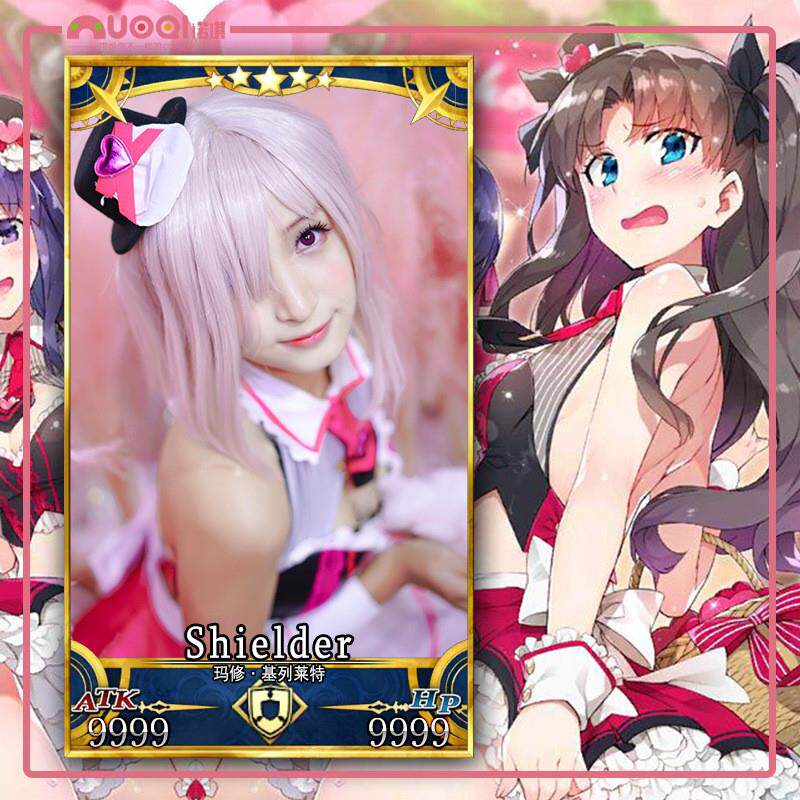 jk制服加工定制 fate fgo远坂凛cosplay服saber玛修情人节街头巧克力女仆装制服