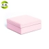 Peach (trang sức) Phong cách châu Âu đơn giản microfiber da nam khuy măng sét hộp da nhẫn bông tai hộp lưu trữ đồ trang sức - Nhẫn Nhẫn