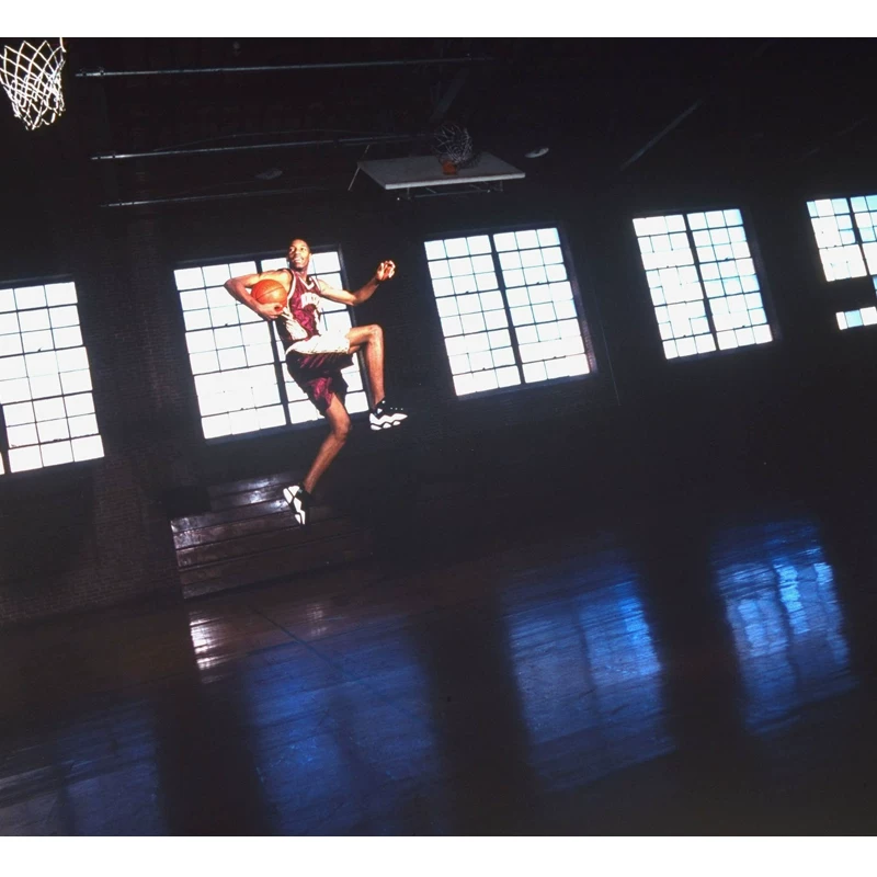 Basketball poster, microphone on wall, souvenir, custom-made