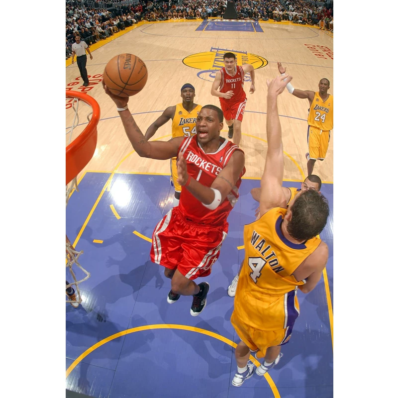 Basketball poster, microphone on wall, souvenir, custom-made
