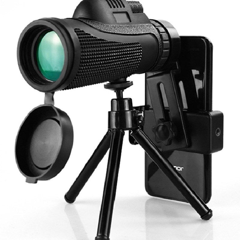High-definition High-times Single-cylinder Telescope Mobile Phone General Looking Glass Microlight Night Vision Telescope Travel Climbing Concert