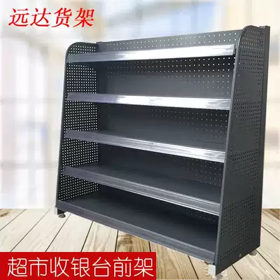 Counter city cashier counter small shelf convenience store snack shelf front shelf food rack food chewing gum display rack
