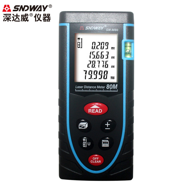 SNDWAY Deep Dawi SW-M80 Rangefinder 80 m Laser Rangefinder Electronic Ruler