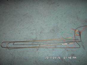 Refrigeration accessories refrigerator suspended ceiling air cooler chassis defrost electric heating tube heating wire water plate DD-22 electric heating tube