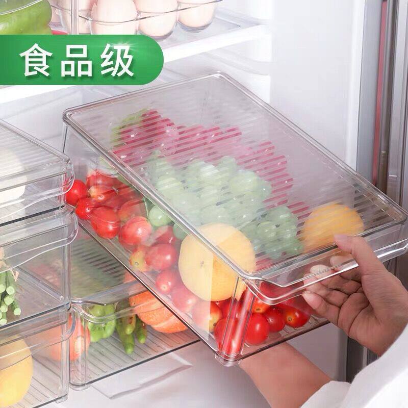 Refrigerator containing box Drawer Frozen Eggs Refreshing Food storage Divine Instrumental Storage Home Kitchen Finishing Vegetables