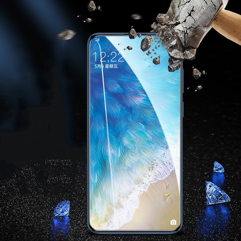 vivo x23钢化膜x21/x27/pro玻璃vivoiQoo/S1高清x7/x9/plus手机贴膜x20/Z1/Z3/Y85防指纹防爆vivoZ5x保护膜