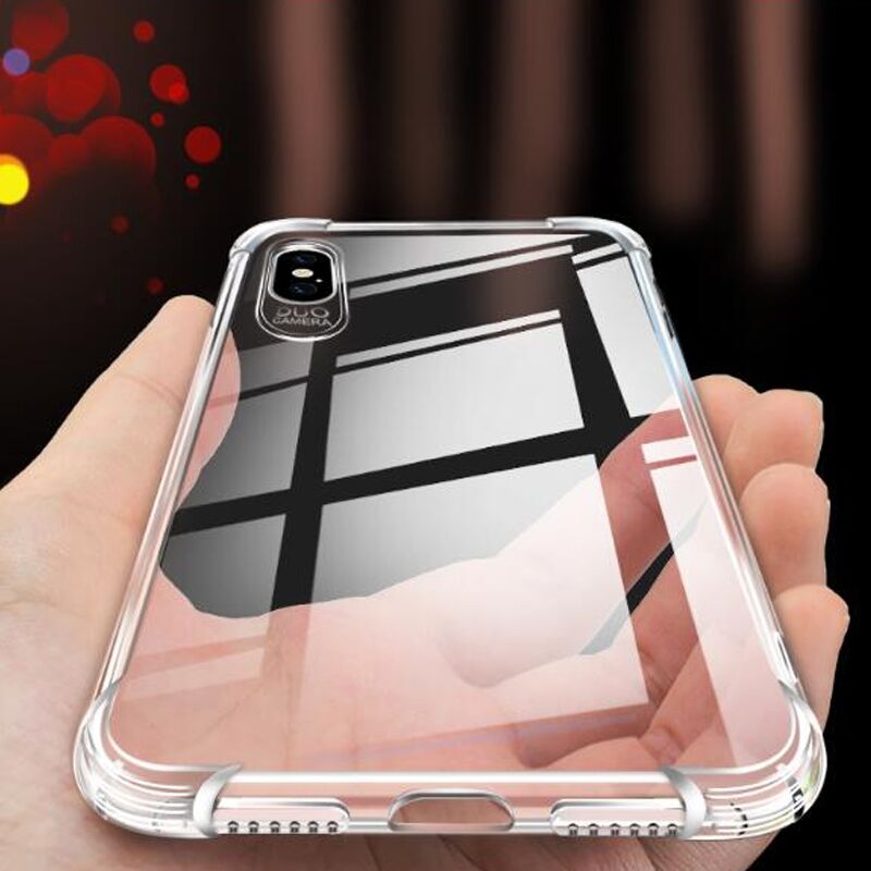 苹果x手机壳iphonex保护套透明硅胶防摔全包边