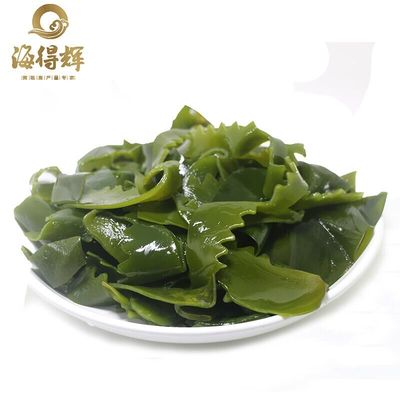 海得辉盐渍海带头花边500g 福建霞浦新鲜海带片条丝结厚昆布1斤