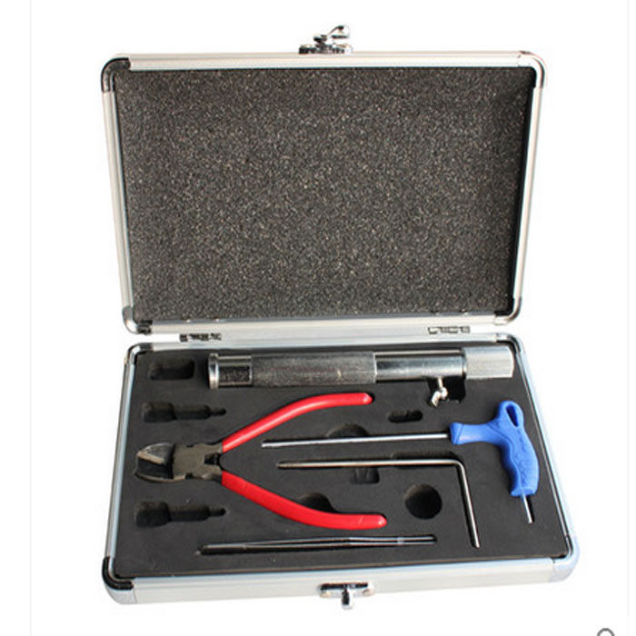 Financial Dress Booking Machine Kit Tool Box Tool Kit Golden Dress Booking Machine Knife Sharpening Machine Kit