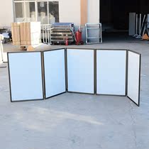 Exhibition board folding board screen whiteboard green board blackboard size can be customized 0 9*3 meters