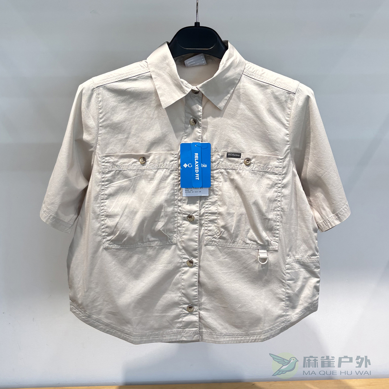 26 Spring/Summer New Columbia Outdoor Women's Casual Breathable Lapel Short-Sleeve Shirt Ar5235 26 Spring/Summer New Columbia Outdoor Women's Casual Breathable Lapel Short-Sleeve Shirt Ar5235