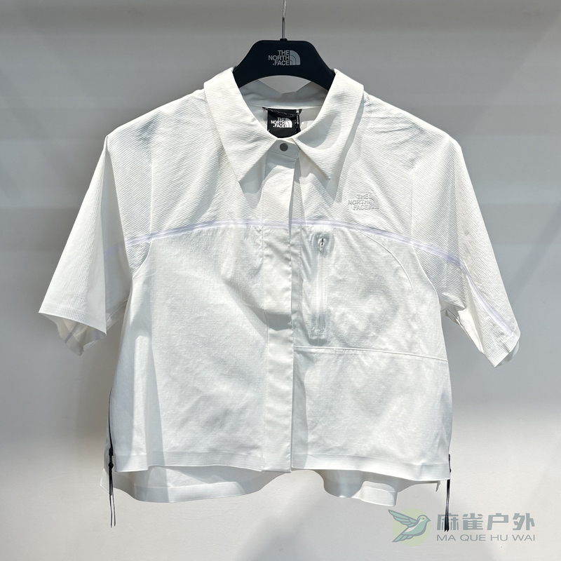 26 Spring/Summer New the North Face Ue Designer Short-Sleeve Polo Shirt for Women, Water-Repellent 8F58