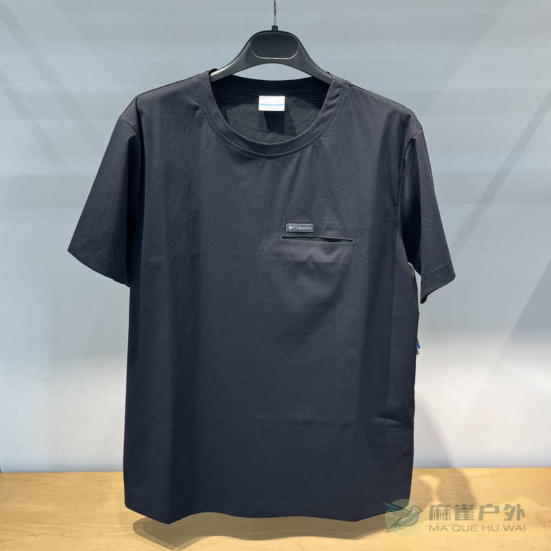 26 Spring and Summer New Columbia Outdoor Men's Round Neck Casual Breathable Short-Sleeved T-Shirt Am2143