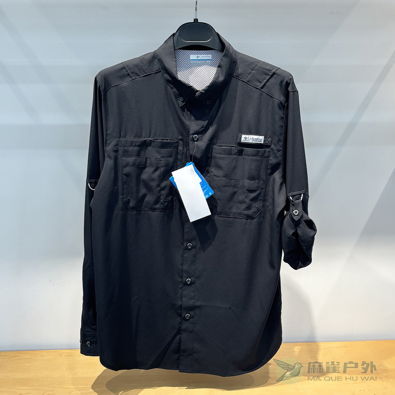 26 Spring/Summer New Columbia Outdoor Fishing Series Quick-Drying Long-Sleeve Shirt for Men Fj7253