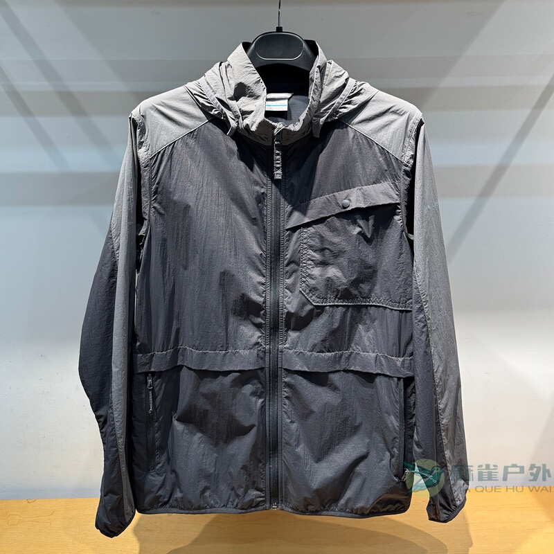 Spring and Summer New Columbia Men's Outdoor Water-Repellent, Lightweight, Breathable, Sun-Protective Skin Jacket Xe3245