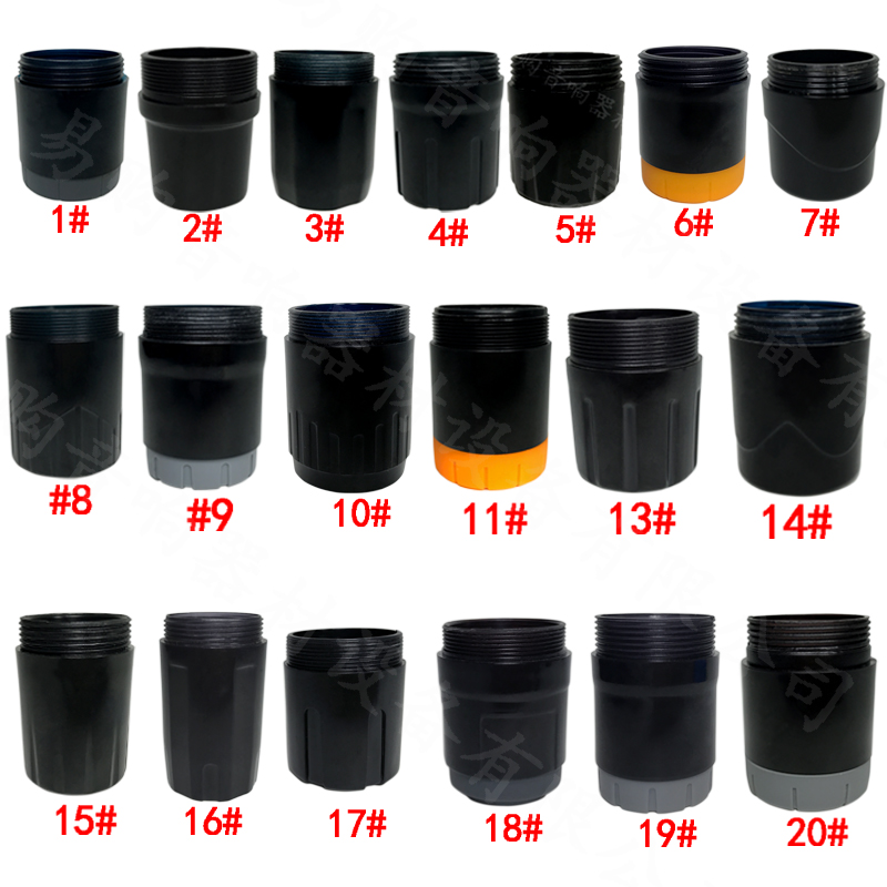 KTV Wireless microphone tail cover tail cover black tail wireless microphone bottom battery rear cover microphone accessories