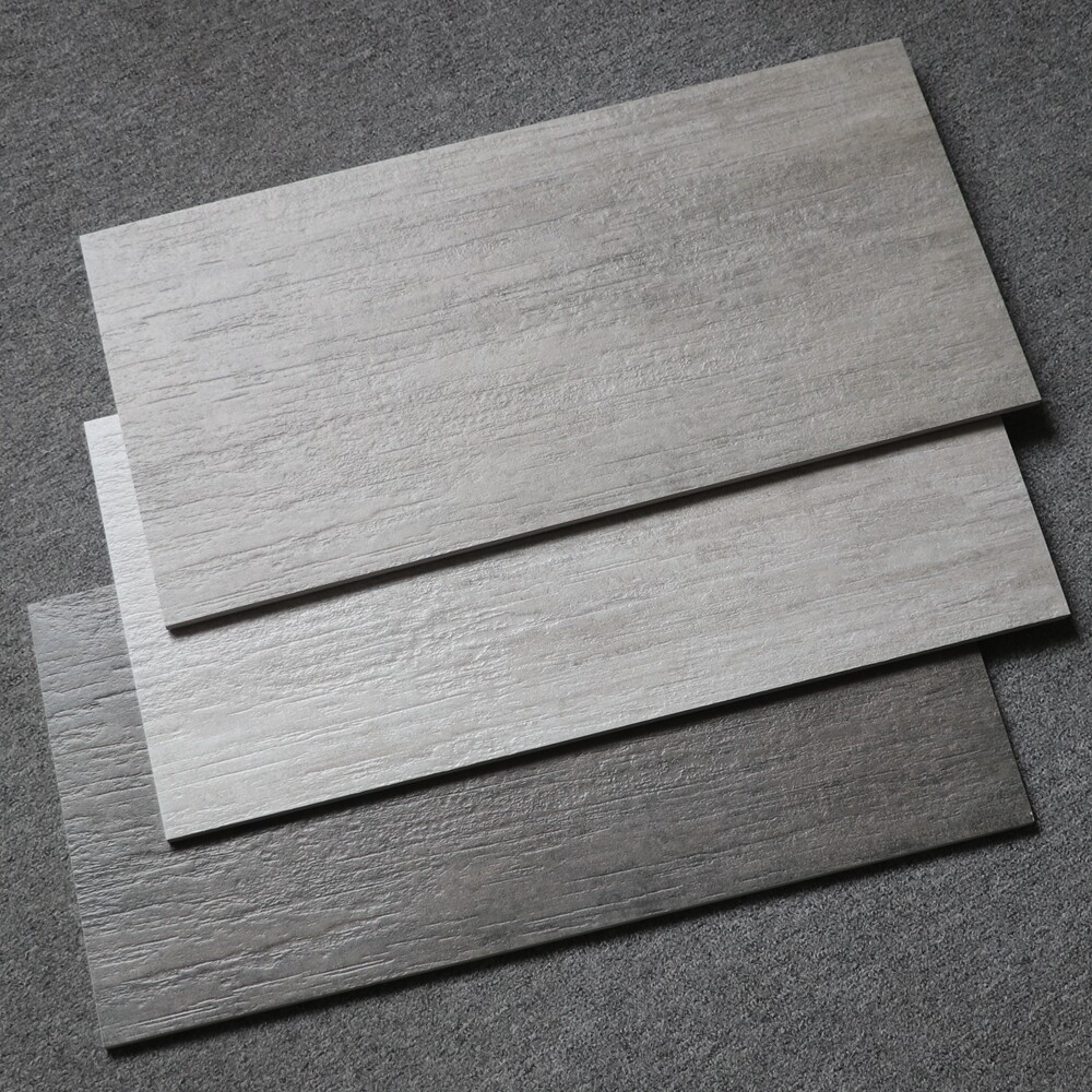 Nordic Grey Antique Brick 300x600 Balcony Dining Room Anti Slip Tile Makeup Room Kitchen Wall Brick Wood Grain Floor Tiles