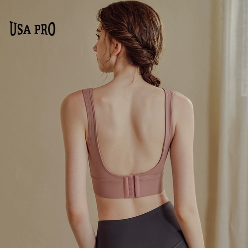 Одежда для йоги, бюстгальтер пуш-ап, высокопрочное противоударное спортивное нижнее белье, жилет для спортзала, бюстгалтер, для бега