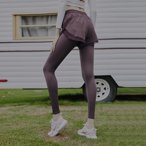 Комплект, леггинсы, штаны, быстросохнущее белье для коррекции формы бедер, утягивающий пояс на талию, спортивный комбинезон для спортзала, высокая талия, по фигуре, для бега, в обтяжку, большой размер