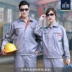 kính nam đẹp Logo tùy chỉnh quần áo lao động mùa thu phù hợp với nam giới dụng cụ bảo hộ lao động quần áo dài tay hàn chịu mài mòn hội thảo nhà máy quần áo công trường xây dựng kính đa tròng Kính râm