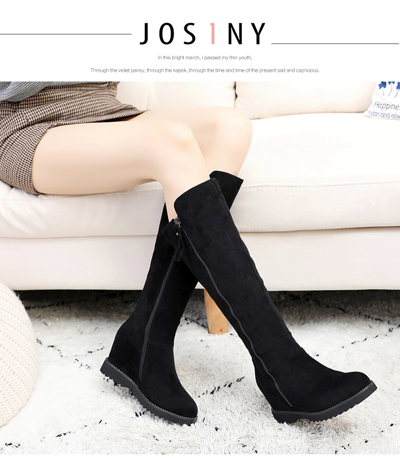 Bottes hiver pour femme JOSINY    en Caoutchouc - Ref 3245487 Image 7