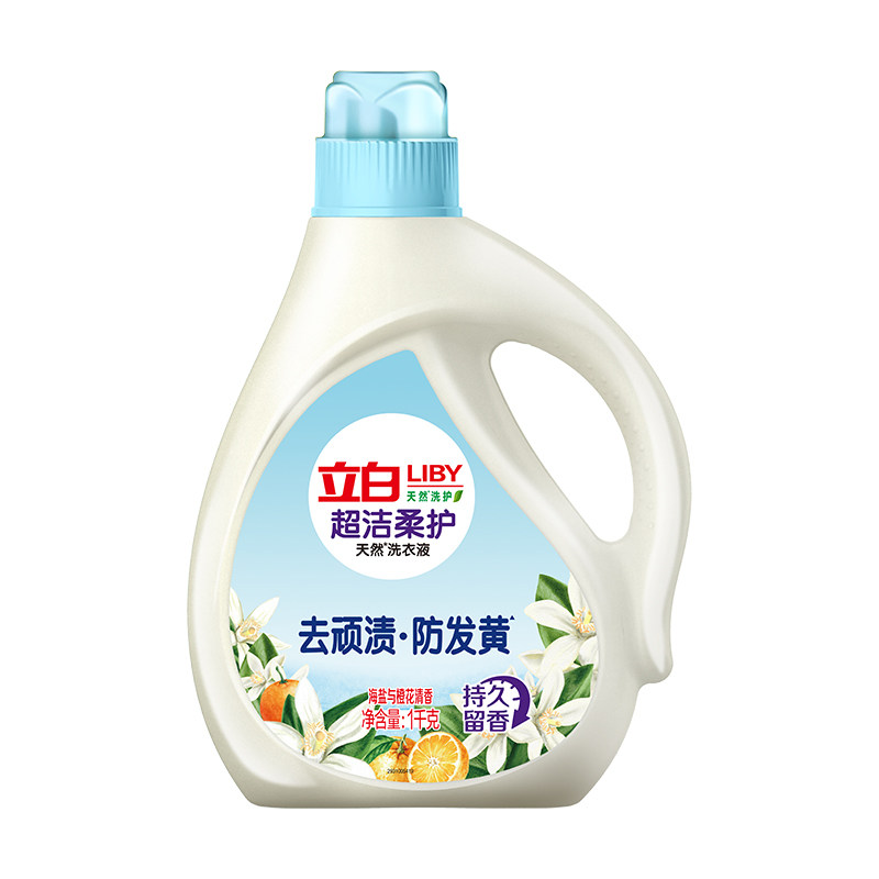 1kg瓶装 立白超洁柔护洗衣液
