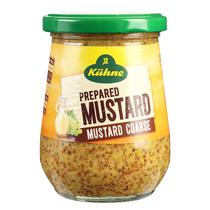 Guanli coarse-grained mustard sauce 250g German imported yellow mustard sauce mustard seed sauce dipped in cucumber and cucumber burger sauce