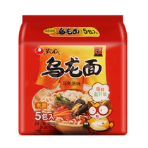 Nongshim Udon Korean Udon Noodles 120g*5 bags instant noodle bags 5 consecutive packs of ramen instant noodles instant noodles