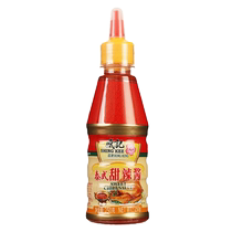 Shengji Sauce chili douce thaïlandaise Sauce tomate 250 g Nouilles froides grillées Sauce à gâteau maison capturée à la main Bouteille à presser Sauce à gâteau de remplissage dœufs