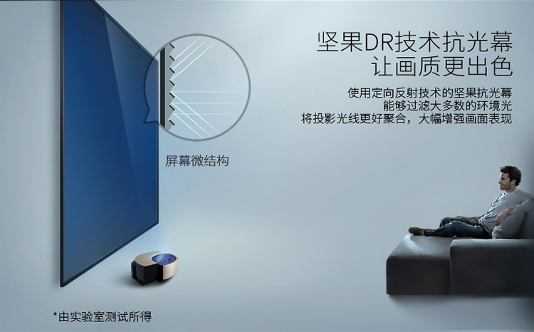 [Cài đặt gói SF tại chỗ] TV laser S1pro độ phân giải cực cao 4K máy chiếu gia đình siêu ngắn tập trung tại nhà 100 inch không có màn hình TV chiếu thông minh u1