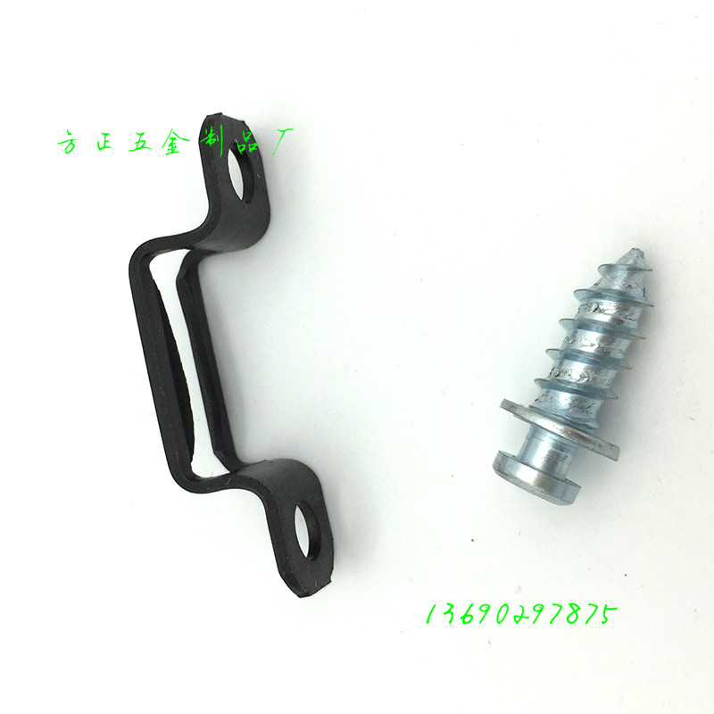 All-through buckle hidden two-in-one hanging connector fastener concealed simple assembly plate cabinet invisible turnbuckle