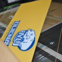 Acrylic company brand house high precision printing UV flatbed printing plexiglass sign Acrylic custom