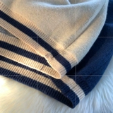 Мужской зимний японский свитер, трикотажные джинсы с начесом