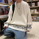 Демисезонный свитер, трикотажный кардиган, в корейском стиле