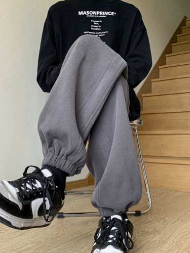 Демисезонные штаны, утепленные повседневные брюки, в американском стиле