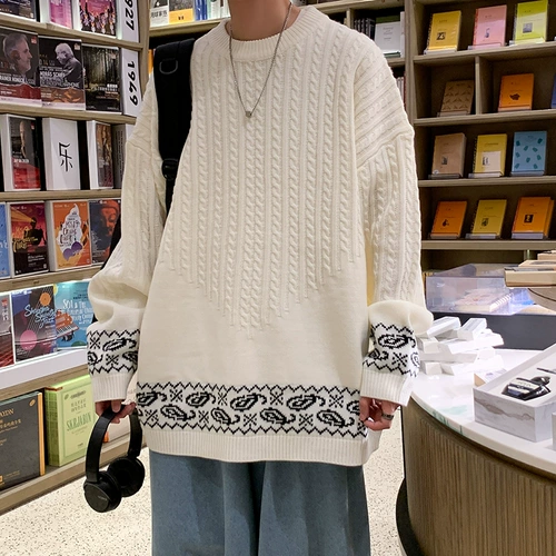 Демисезонный свитер, трикотажный кардиган, в корейском стиле