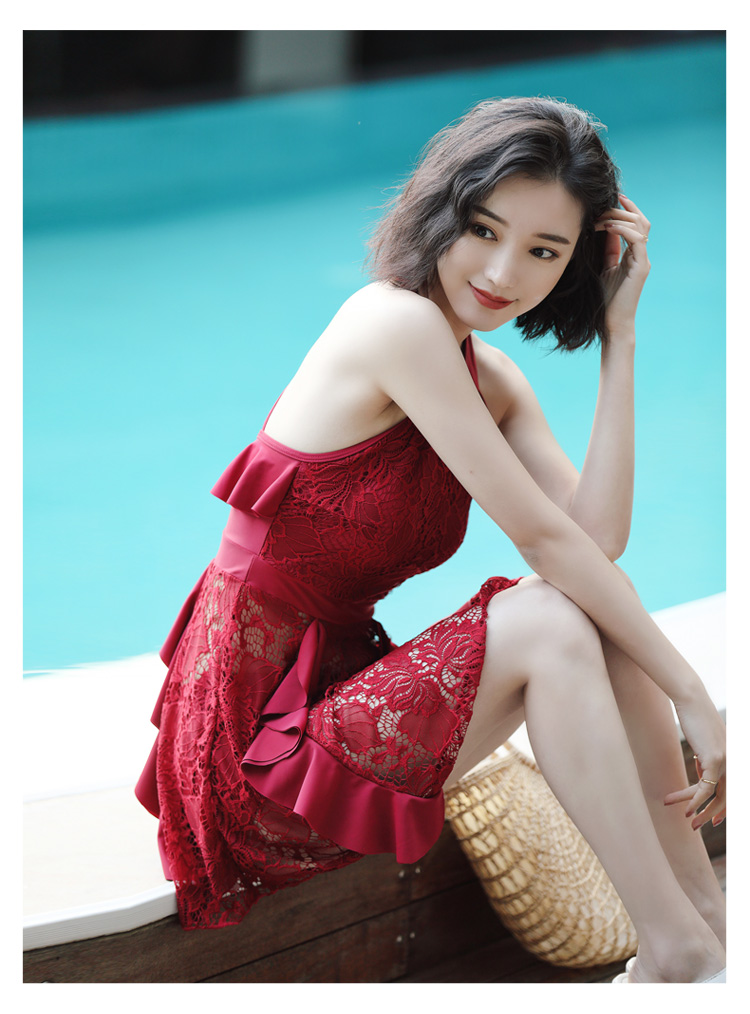 Mới hai mảnh áo tắm chia nhỏ nữ nhỏ nước hoa bikini nhỏ ngực tập hợp váy bảo thủ Pingjiao nóng mùa xuân tắm phù hợp - Bộ đồ bơi hai mảnh đồ bơi 2 mảnh dáng váy