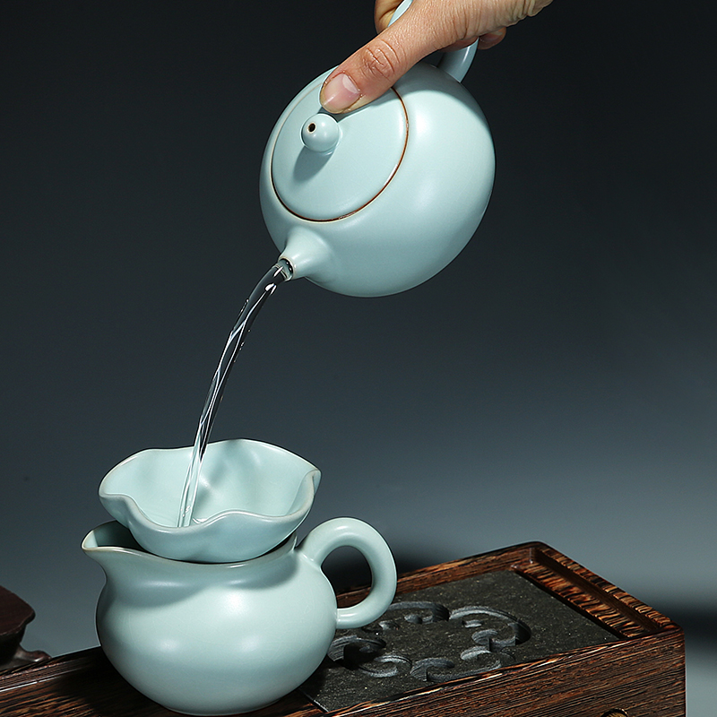 Your creative up) filter tea strainer filter saucer celadon kung fu tea accessories tea Japanese tea