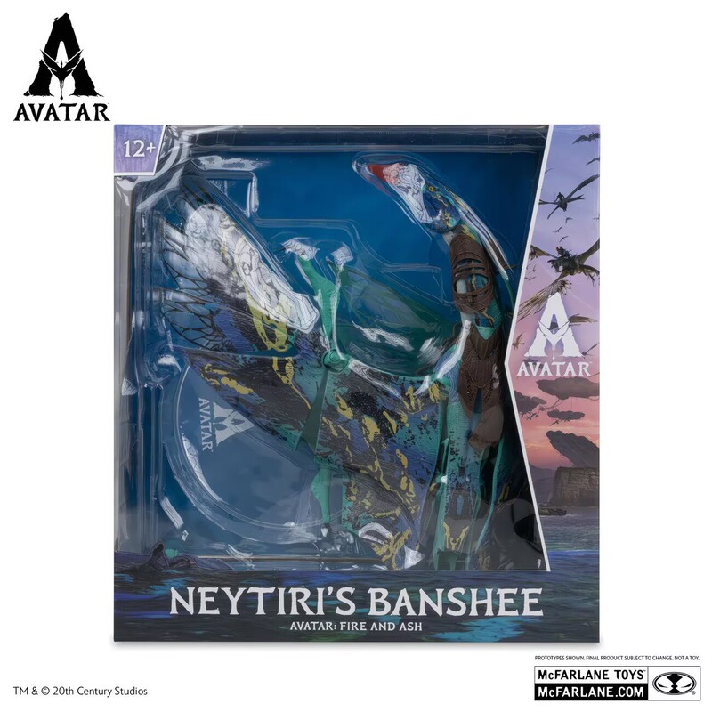 Mike X Avatar 3 Flanku Qiji Jack Natili Flying Dragon Ash Movable Figure Children's Day Gift
