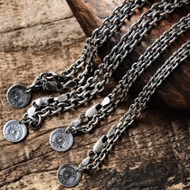 With artifact Lucky John 925 silver chain with Lucky Star Silver 4 sizes