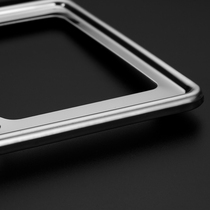 Applicable to Wuling Hongguang S S3 S1 small card new card glory V Hongguang V light V stainless steel license plate frame